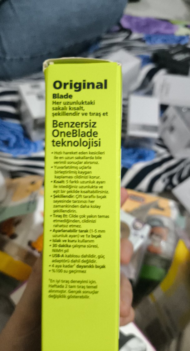 PHILIPS OneBlade Orijinal Tıraş Makinesi - Görsel 2