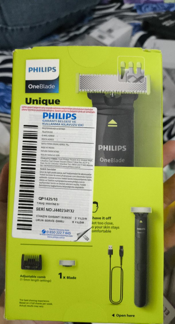 PHILIPS OneBlade Orijinal Tıraş Makinesi - Görsel 3
