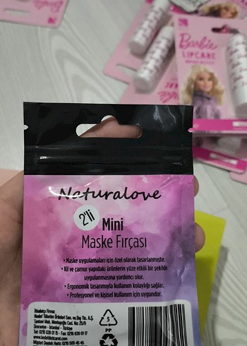 Naturalove Mini Maske Fırçası 2'li Beyaz - Görsel 2