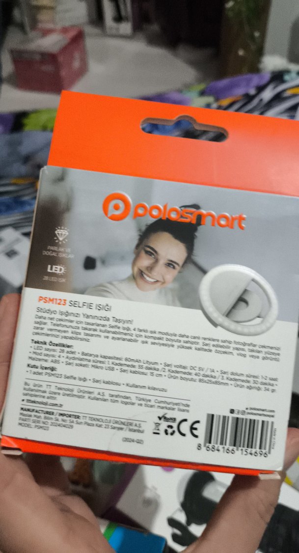 Polosmart PSM123 Selfie Işığı LED - Görsel 3