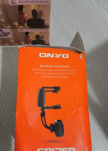 ONY0 Spider Araç İçi Telefon Tutucu Siyah - Görsel 2