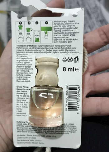 Wellnax Ocean Araç Kokusu - Görsel 3