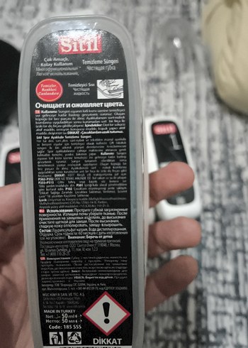 Sitil Beyaz Spor Ayakkabı Temizleme Süngeri - Görsel 2