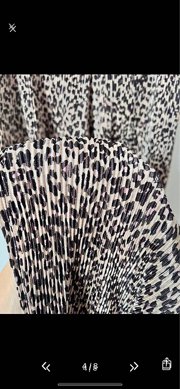 xs Beden Leopar pantolon