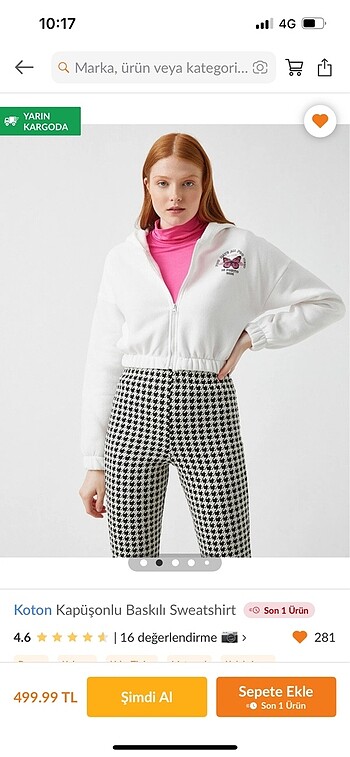 Koton sweat