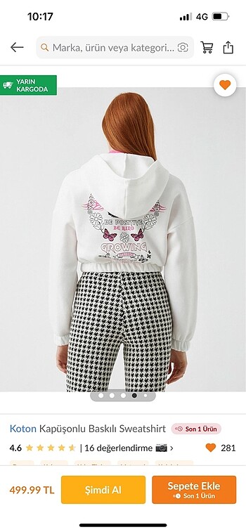Bershka Koton sweat