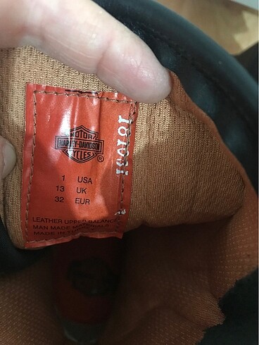 Harley davidson uzun çocuk botu deri - Görsel 5