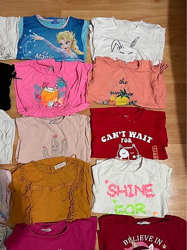 Çocuk tişörtleri toplu - Görsel 4