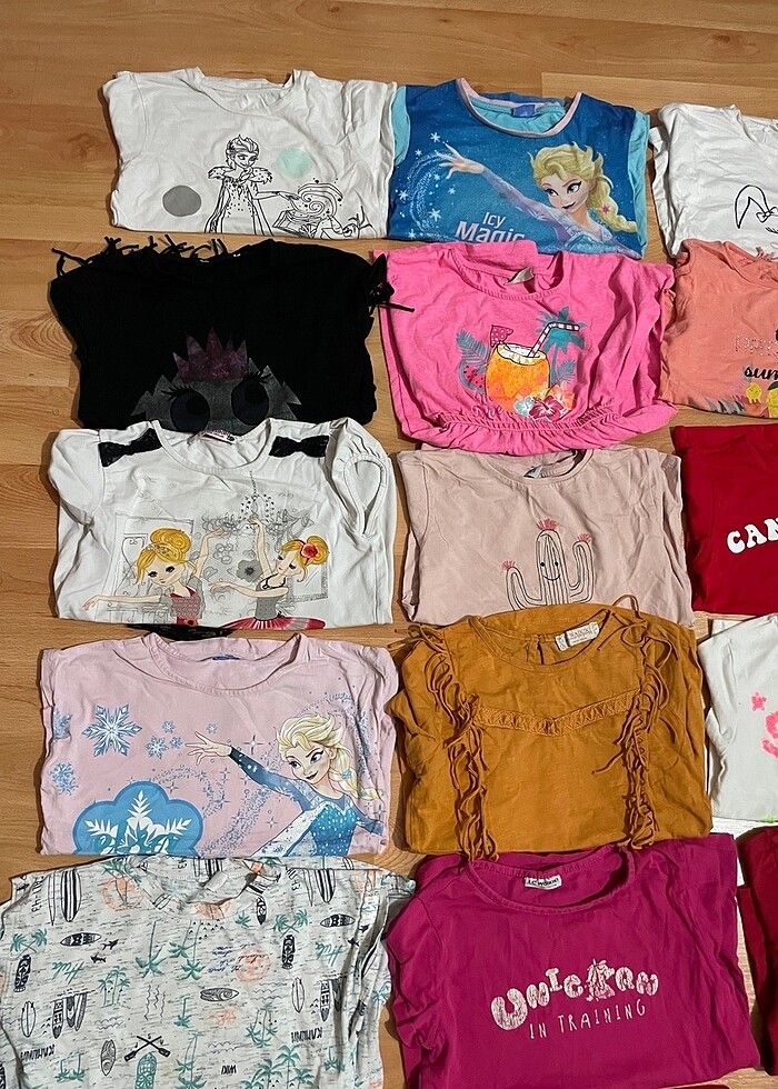 Çocuk tişörtleri toplu - Görsel 5