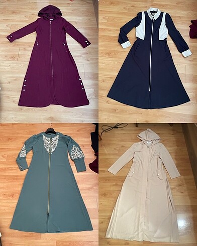 Abaya ferace pardesü kap tesettür elbise - Görsel 2