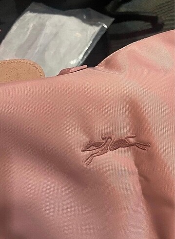 Longchamp Klasik model nakışlı kol çantası 2 adet m ve l beden