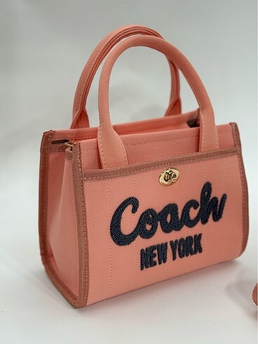 Coach Kanvas askılı çanta