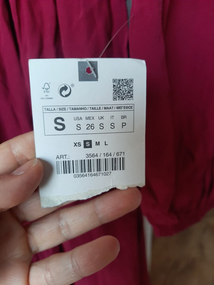 Bordo Uzun Kollu Drapeli Kadın Elbise - Görsel 4