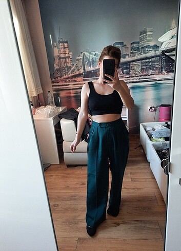 Zara Yesil palazzo