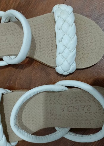 BeyazbKadın Sandalet - Görsel 2