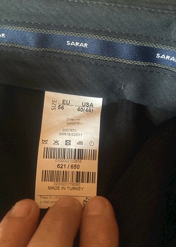 46-6 drop Beden Siyah Erkek Ofis Takım Elbise