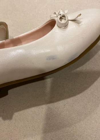 Bej Fiyonklu Kız Çocuk Babet - Görsel 8