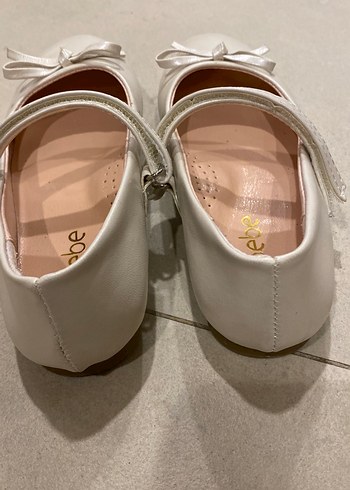 Bej Fiyonklu Kız Çocuk Babet - Görsel 7