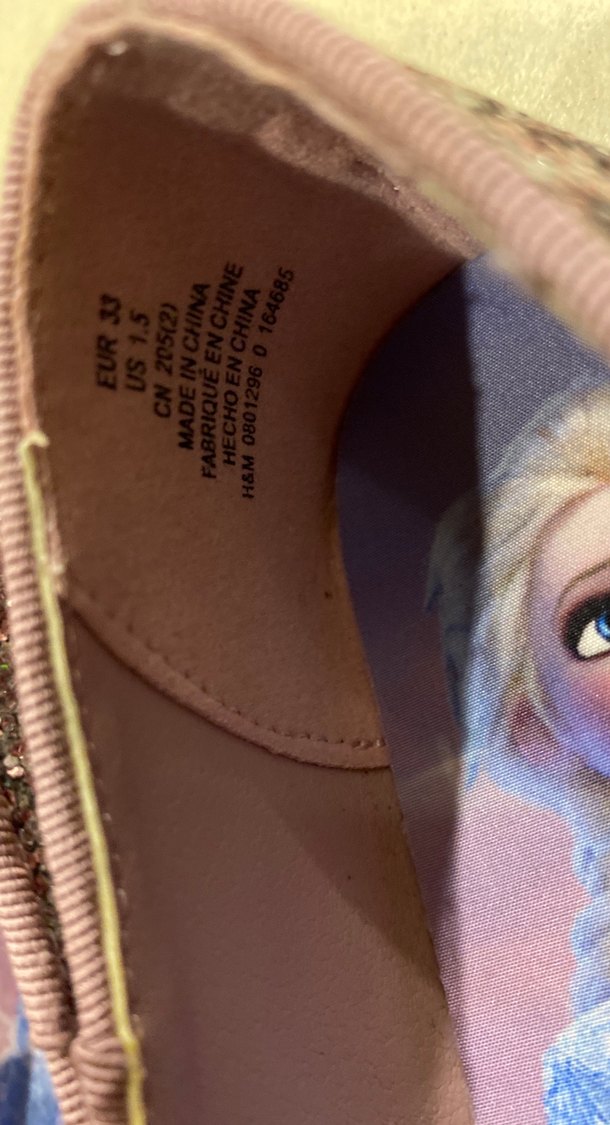 H&M Pembe Kız Çocuk Babet Ayakkabı - Görsel 4