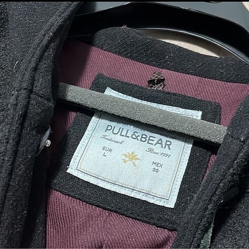 l Beden Pull and bear kaşe kaban