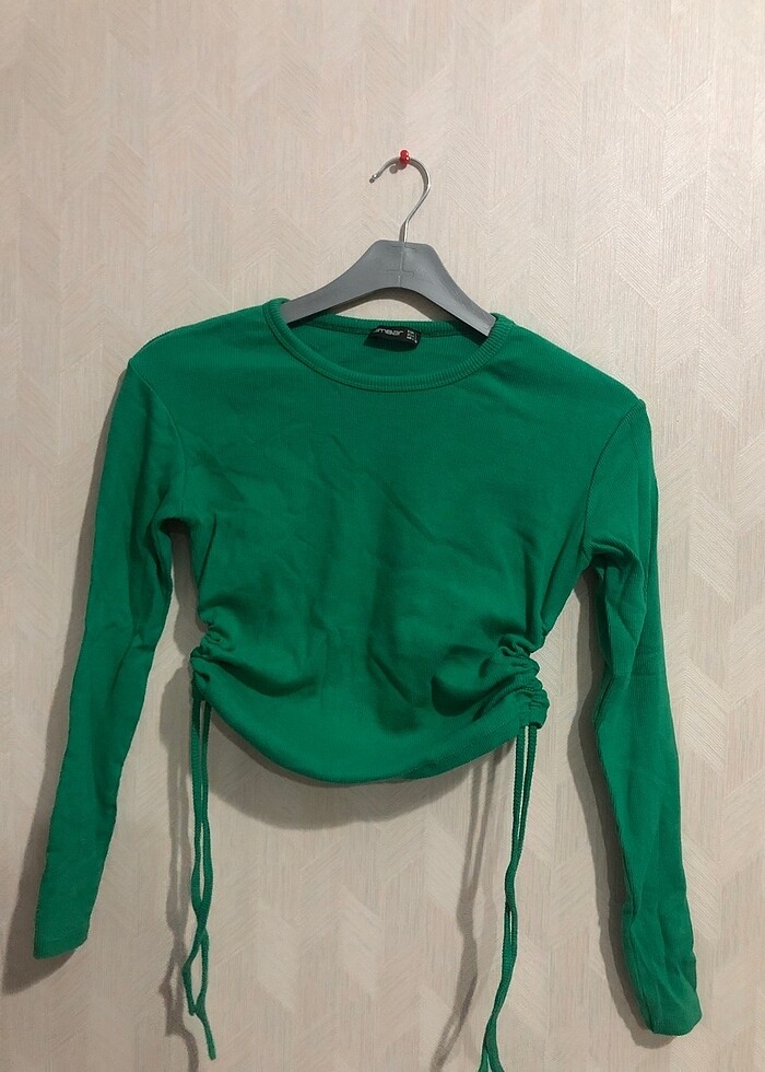 Büzgülü bluz - Görsel 2