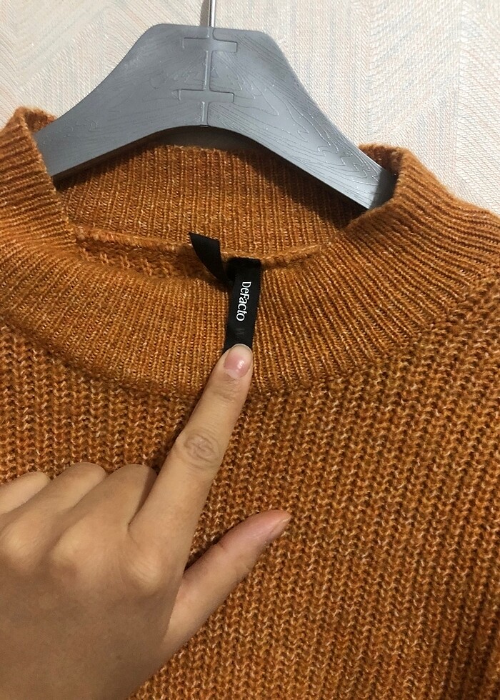 Defacto triko kazak - Görsel 2