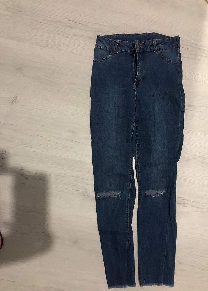 Dizi yırtık jean - Görsel 4