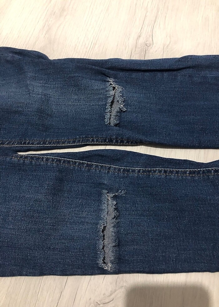 Dizi yırtık jean - Görsel 5