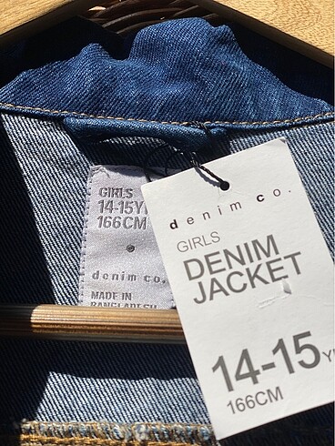 s Beden mavi Renk Kadın/Teenage denim ceket