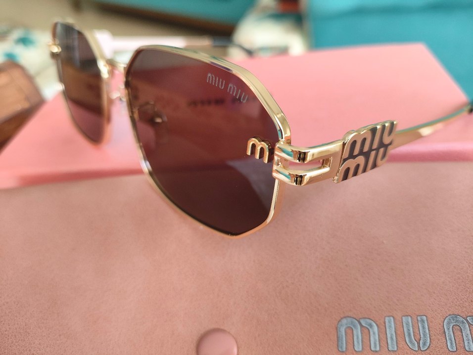 Parlak Kahverengi Modern Klasik Kadın Gözlüğü - Görsel 2