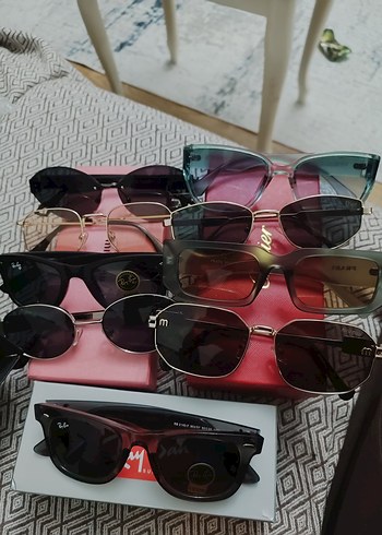 Renkli Parlak Kadın Güneş Gözlükleri - Görsel 2