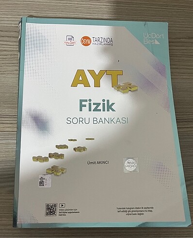 Üçdörtbeş AYT fizik soru bankası