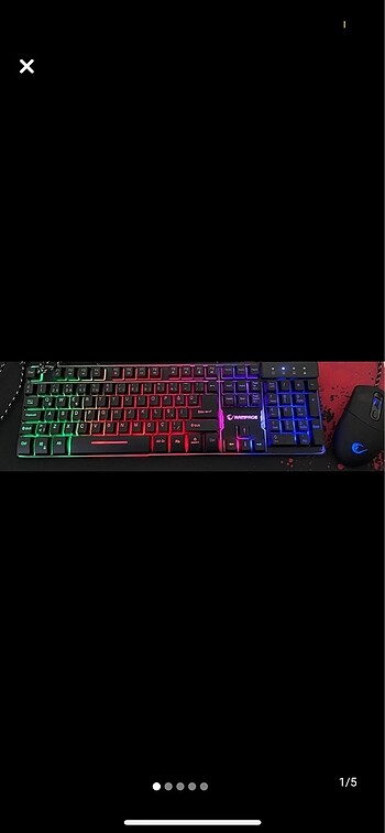 RAMPAGE KM-RX9 CYPHER KLAVYE+MOUSE