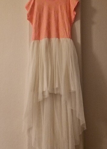 LC Waikiki LCW turuncu elbise