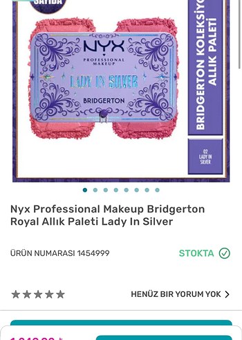 NYX Parlak Mor Bridgerton Allık Seti - Görsel 10