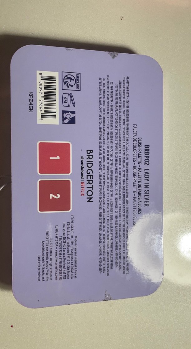 NYX Parlak Mor Bridgerton Allık Seti - Görsel 2