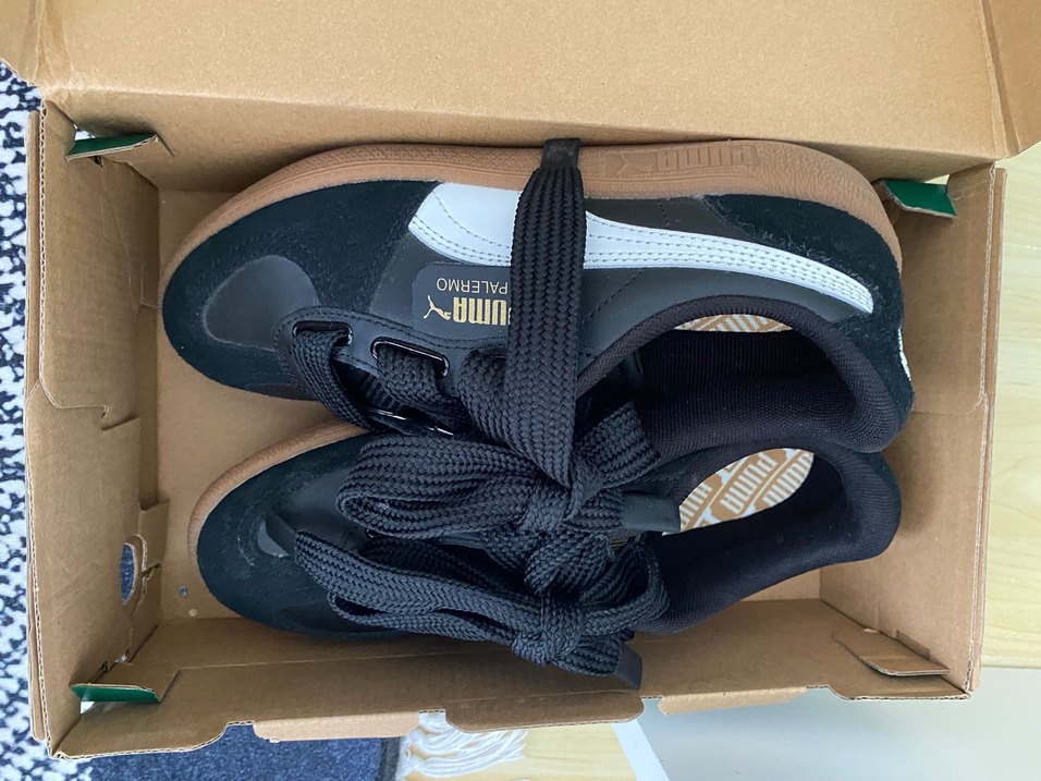 Puma Palermo Siyah Spor Ayakkabı - Görsel 5