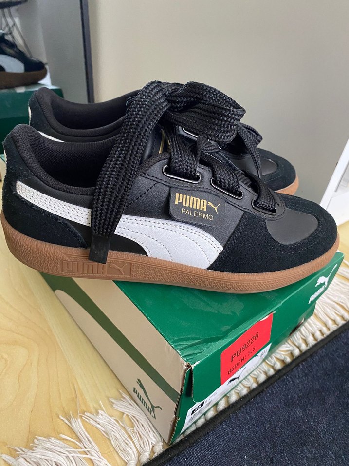 Puma Palermo Siyah Spor Ayakkabı - Görsel 2