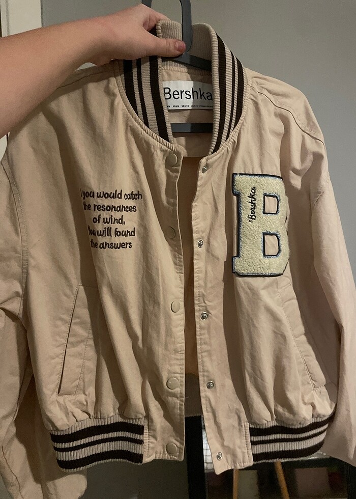 bershka kolej ceket - Görsel 2