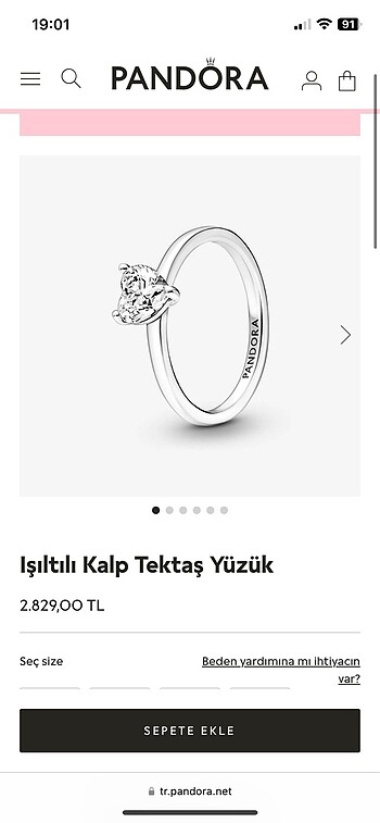 pandora yuzuk - Görsel 7