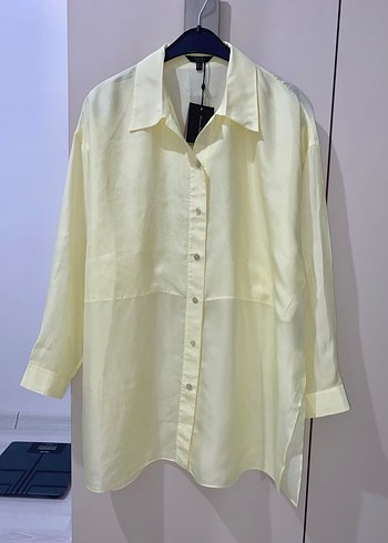 100% İpek Kadın Gömlek Massimo dutti