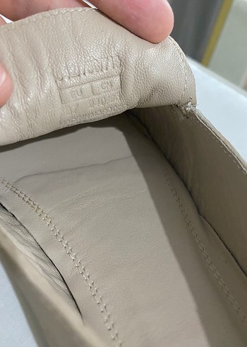 37 Beden camel Renk Orıjınal Massimo dutti deri makosen