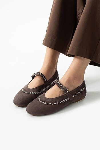 Akova shoes bonnie toprak rengi babet