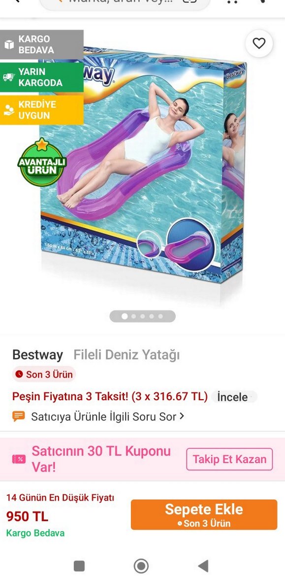 Mor ve pembe fileli yatak - Görsel 2