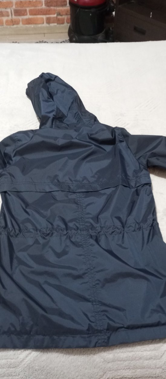 Düğmeli Lacivert Midi Street Style Kadın Ceket - Görsel 4