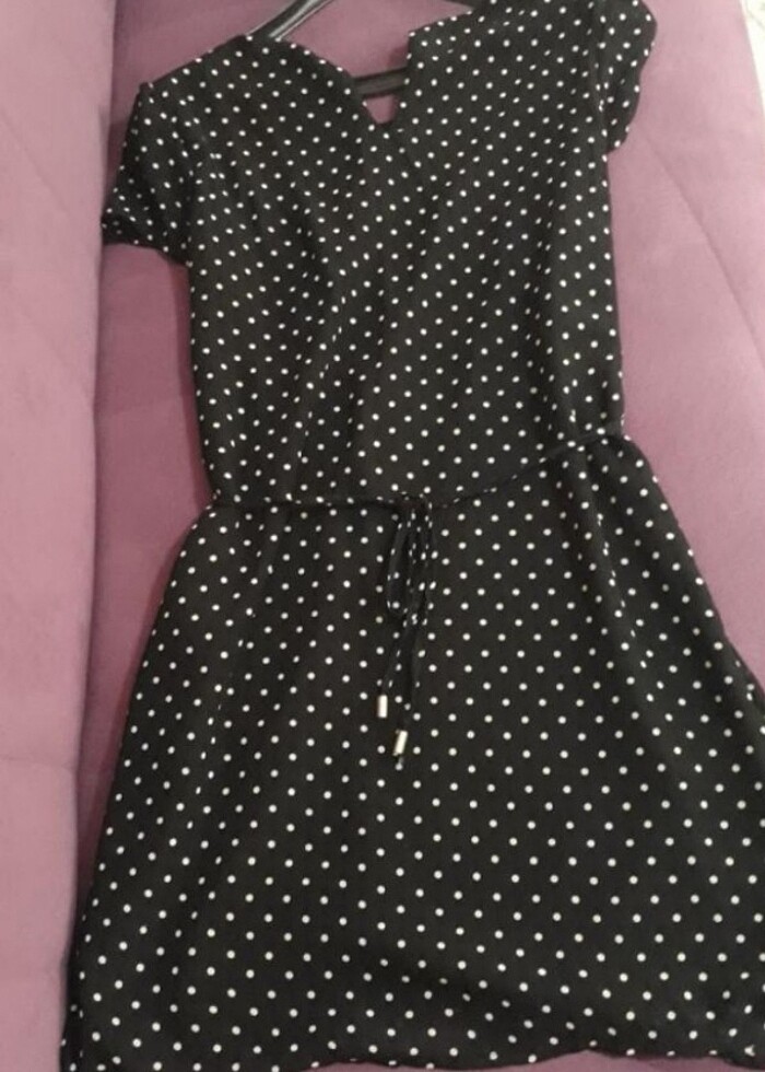 Kısa çok şık elbise - Görsel 2