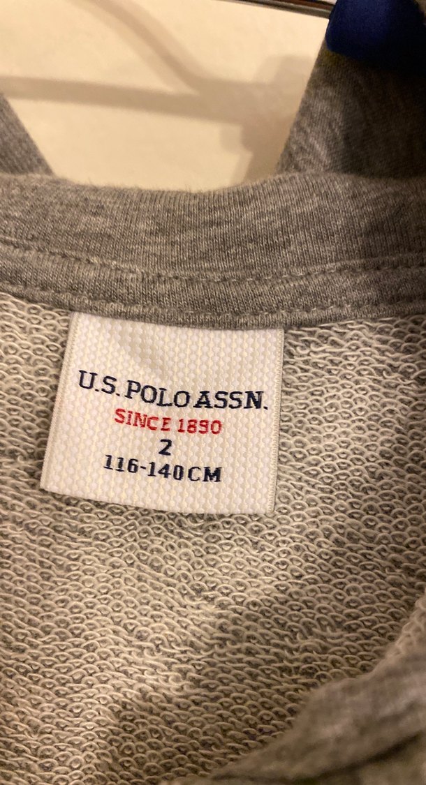 Gri Kapüşonlu Çiçek Baskılı çocuk pelerini - Görsel 3