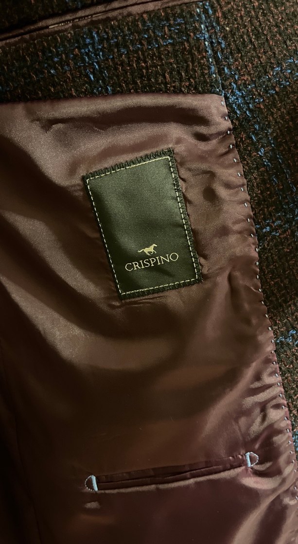 Kahverengi Vintage Erkek Ofis Takım Elbise - Görsel 2