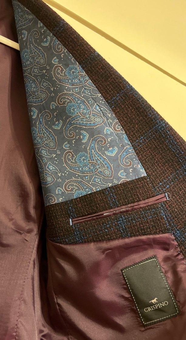 Kahverengi Vintage Erkek Ofis Takım Elbise - Görsel 3