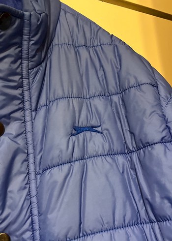 Düğmeli Mavi Erkek Kısa Mont - Görsel 3